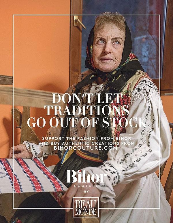 Kültürel miraslarını korumak adına, Romanyalı magazin dergisi Beau Monde mükemmel bir kampanya başlattı.