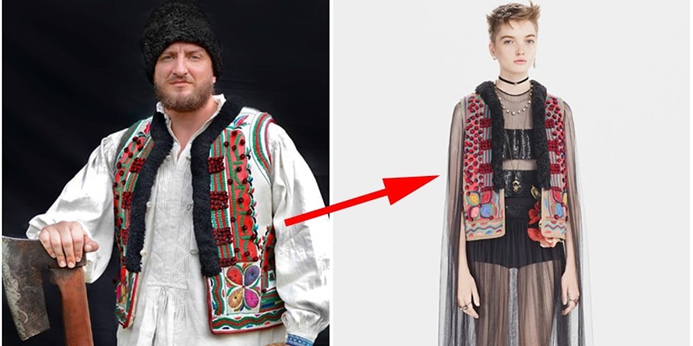 "Köyden İndim Şehire" Koleksiyonu İle Tasarım Kopyalayan Dior'a Kızan Romanyalı Halk: Bihor