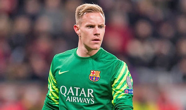 7. Вратаря Марка-Андре тер Стегена тоже не забудь, пожалуйста.