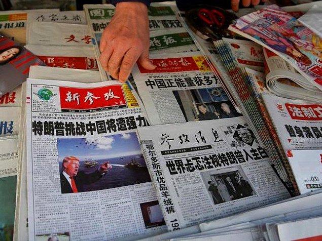 China Daily gazetesi ABD'den ithal 545 üründen alınacak gümrük vergisinin bugün yürürlüğe girdiğini aktardı.