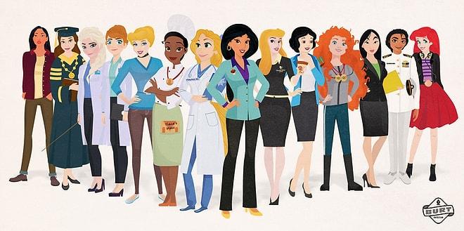 Masal Prenseslerinin Güçlü ve Kariyer Sahibi Kadınlar Olarak Yeniden Hayata Geçirildiği Proje