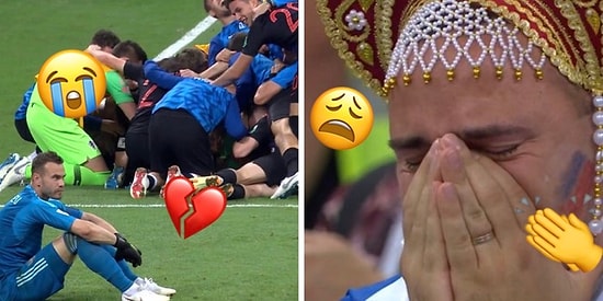 Ну вот и всё: Подборка реакций из соцсетей на проигрыш сборной России в 1/4 финала на ЧМ 2018