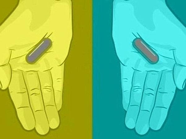 6. Какого цвета обе таблетки?