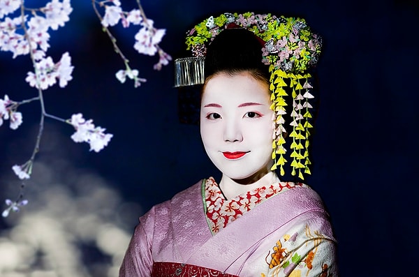 5. «Гейши», которых вы видите на фото в интернет, на самом деле майко