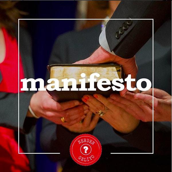 18. Manifesto - İtalyanca