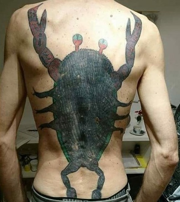 13. Крабик-бедолага.