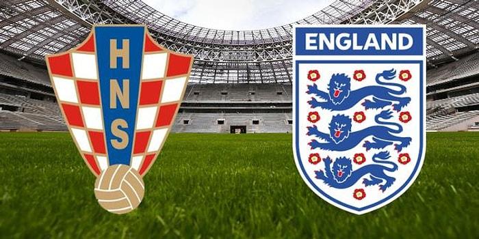 Hırvatistan - İngiltere | Dünya Kupası Yarı Finalinde İlk 11'ler Belli Oldu!