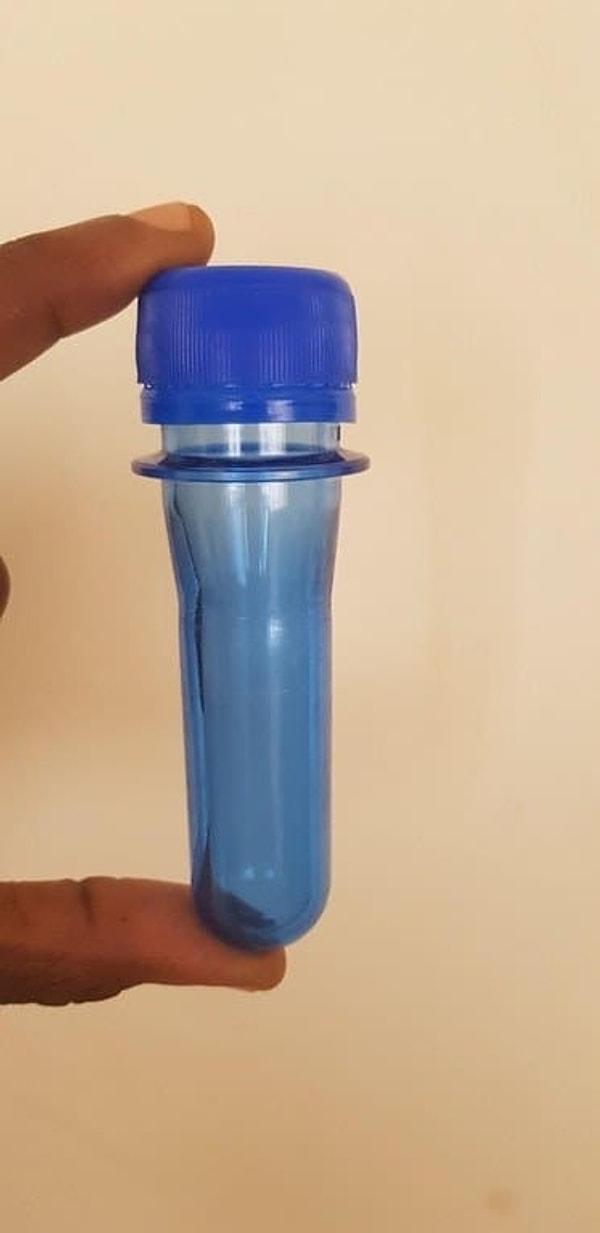 17. 1 litrelik suyun şişesi genişlemeden önce buna benziyor. 👇