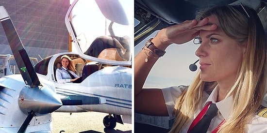 Первым делом самолеты: Парикмахер из Швеции бросила карьеру, чтобы стать пилотом!