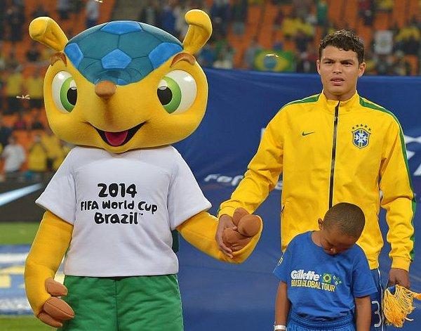 2014 Dünya Kupası'nın maskotu ise Brezilya'nın üç bantlı armadillosu "Fuleco" oldu.