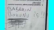 Annelerin Evde Kalan Biricik Yavrularına Bıraktığı Birbirinden Eğlenceli ve Muzip 15 Not