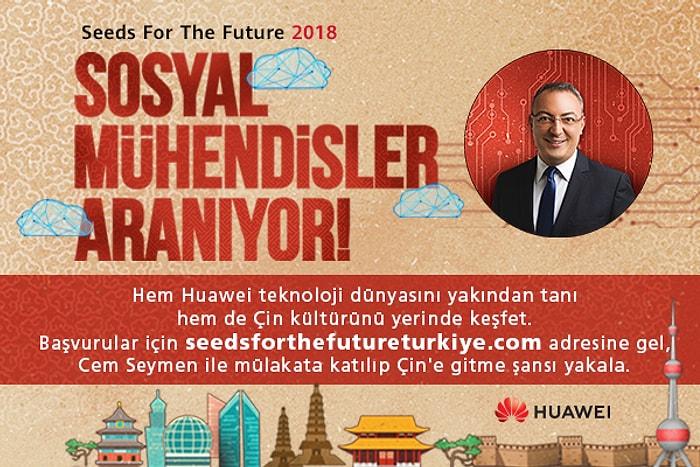 Huawei Geleceğin Tohumları Projesi ile Türk Öğrencileri Çin'e Götürüyor!