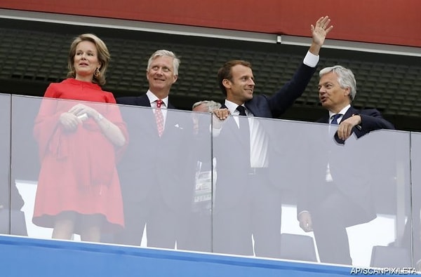 5. Король Бельгии Филипп с супругой королевой Матильдой