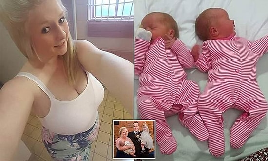 21-летняя мамочка не знала, что беременна, пока не родила двойню, когда пошла ночью в туалет