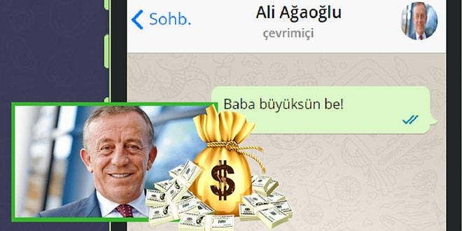 Whatsapp'ta Ali Ağaoğlu'ndan Para Koparabilecek misin?