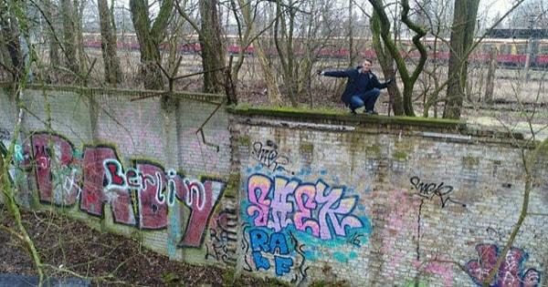 9. Berlin Duvarı'nın yeni keşfedilen kısmı