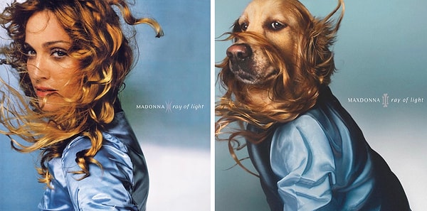 4. Обложка альбома "Ray of light"