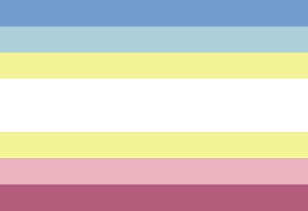 Kendilerini giderek büyüyen ve çeşitlenen LGBT topluluğunun bir parçası olarak gördükleri için bir bayrak bile hazırlamışlar.