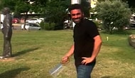 Atatürk Büstüne Saldıran Kişiyi Linç Etmek İsteyen Adanalılar
