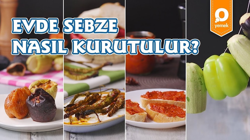 Güneşsiz Günlerde Sizi Strese Sokmadan Kışlık Hazırlatacak Kolaylık: Evde Sebze Kurutma