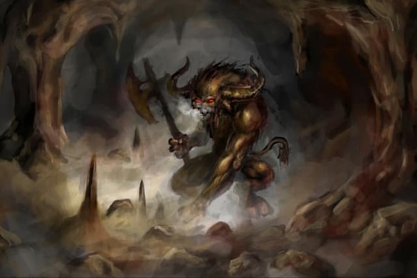 17. А как называют этот более яростный гибрид быка и человека?