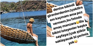 Bakalım Daha Neler Göreceğiz? Ece Erken Bikinili Fotoğrafını Sansürleyerek Paylaştı, Herkesin Diline Düştü!