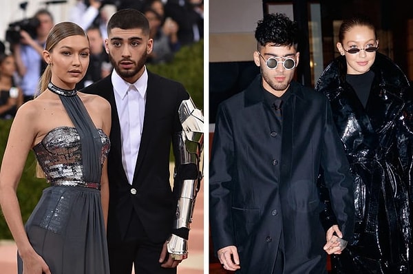 14. Зейн Малик и Джиджи Хадид