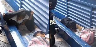 Muson Yağmurları Altında Ödevini Bitirmeye Çalışan Çocuğun Yürekleri Burkan Görüntüsü