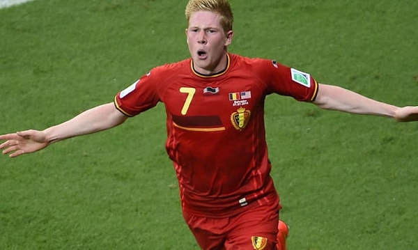 6. Бельгийский полузащитник Кевин де Брюйне стал не только бронзовым призером ЧМ, но и попал в символическую сборную.