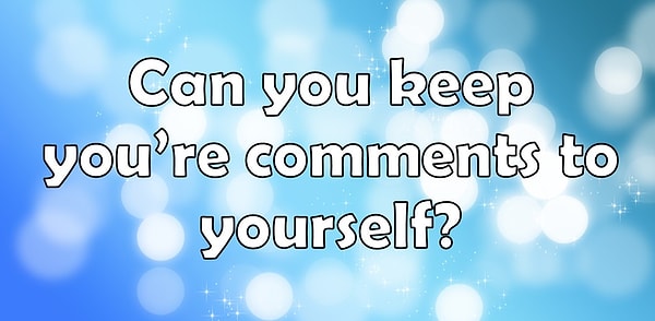 5. Что скажете?