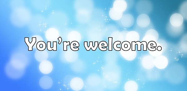 14. Что скажете?