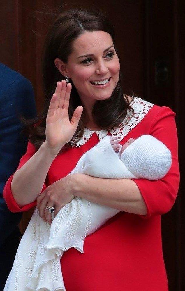 Kate Middleton'ın hastanede kısa sürede gerçekleşen doğumla ve doğum sonrasında gösterdiği rahat ve şık görünüm ile diğer iki çocuğunda da uyguladığı hipnozla doğum yöntemini uyguladığı konuşulmuştu.