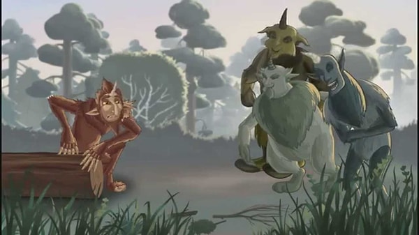 2. В фольклоре татар и башкир часто упоминается существо Шурале. А какое имя носит его "родственник" в славянской мифологии?