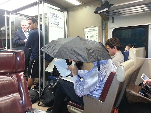 20. Зато не капает, знаете ли