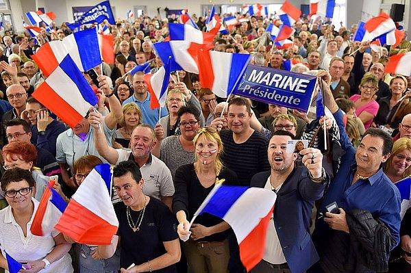 Geçtiğimiz sene gerçekleşen başkanlık seçimlerinde Ulusal Cephe adayı Marine Le Pen ikinci tura kalmıştı.