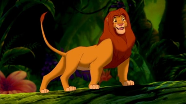 6. В компании кого Симба становится взрослым львом?