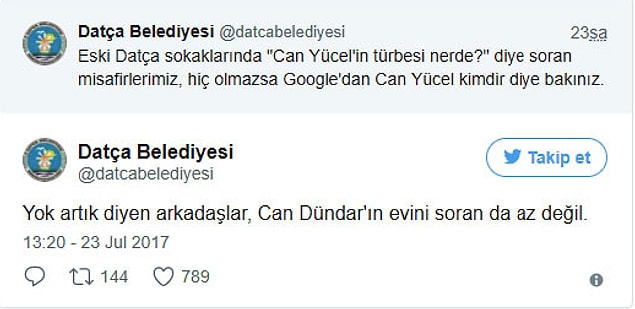 Aşırı kafa belediye ile arkadaş olmak istemek...