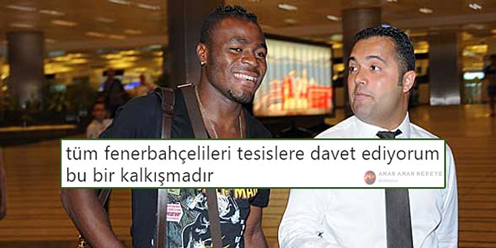 Fenerbahçelilerin Yüreği Ağzına Geldi! Emenike'nin İstanbul'a Gelmesini Tepkisiz Bırakmayan Taraftarlar