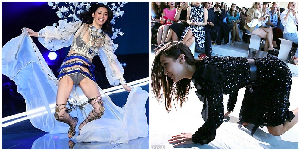 Упала-отжалась: самые эпичные падения моделей на подиумах
