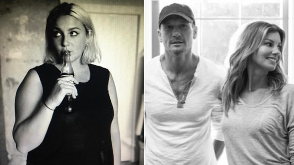 5. Фэйт Хилл, Тим Макгро и их дочь Грейси.