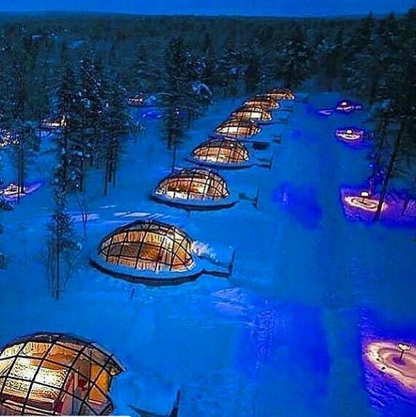 21. Kakslauttanen Arctic Resort, Finlandiya