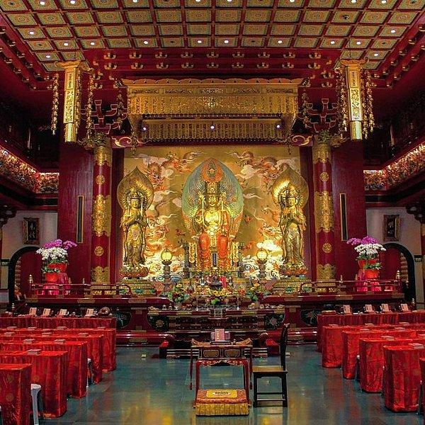 16. Buddha Tooth Relic Tapınağı / Singapur