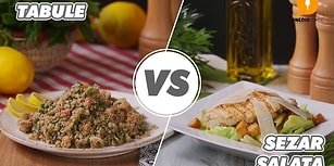 Sağlıklı Seçimler Sizi Zorlayabilir: Tabule vs Sezar Salata Nasıl Yapılır?