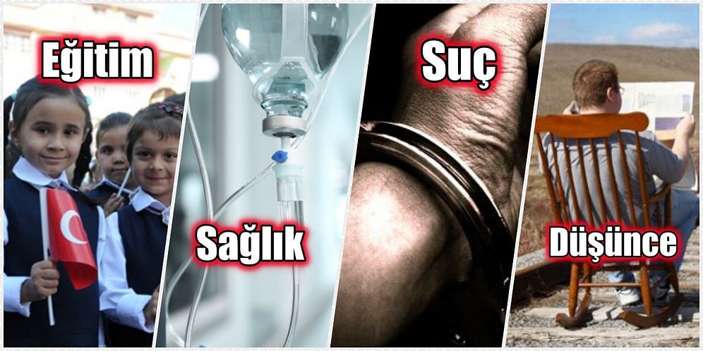 Güvenlik, Eğitim, Suç, Sağlık ve Daha Fazlası! Türkiye'nin Dünyadaki Yerini Gösteren 20 Grafik