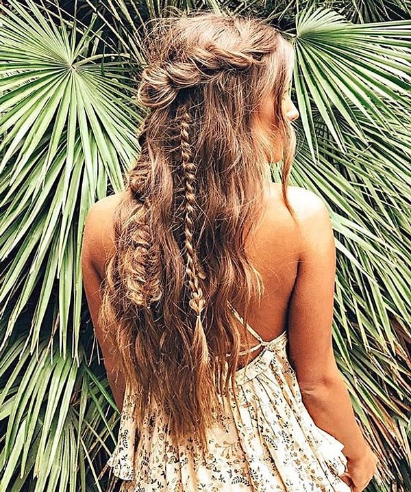 6. Или много косичек :)