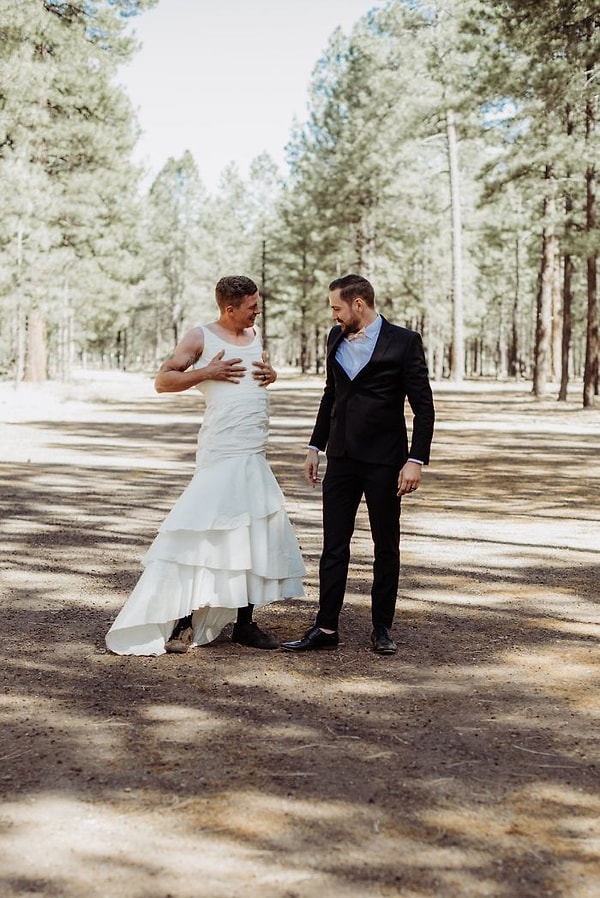 12. А после того, как Вал оправился от шока, "молодые" сделали несколько снимков вместе