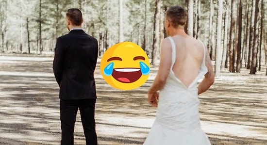 Невеста разыграла жениха, послав вместо себя брата в свадебном платье. Реакция новобрачного просто бесценна!