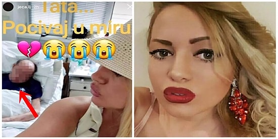 Babasının Cansız Bedeniyle Fotoğraf Çekildiği İçin Eleştiri Yağmuruna Tutulan Model