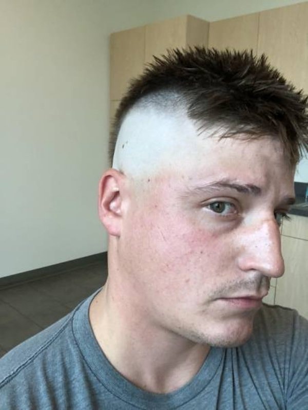 23. Когда попросил слегка убрать по бокам...