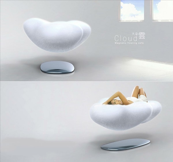 4. Благодаря этой парящей в воздухе кровати ваши соседи снизу никогда не узнают, что вы любитель попрыгать на ней